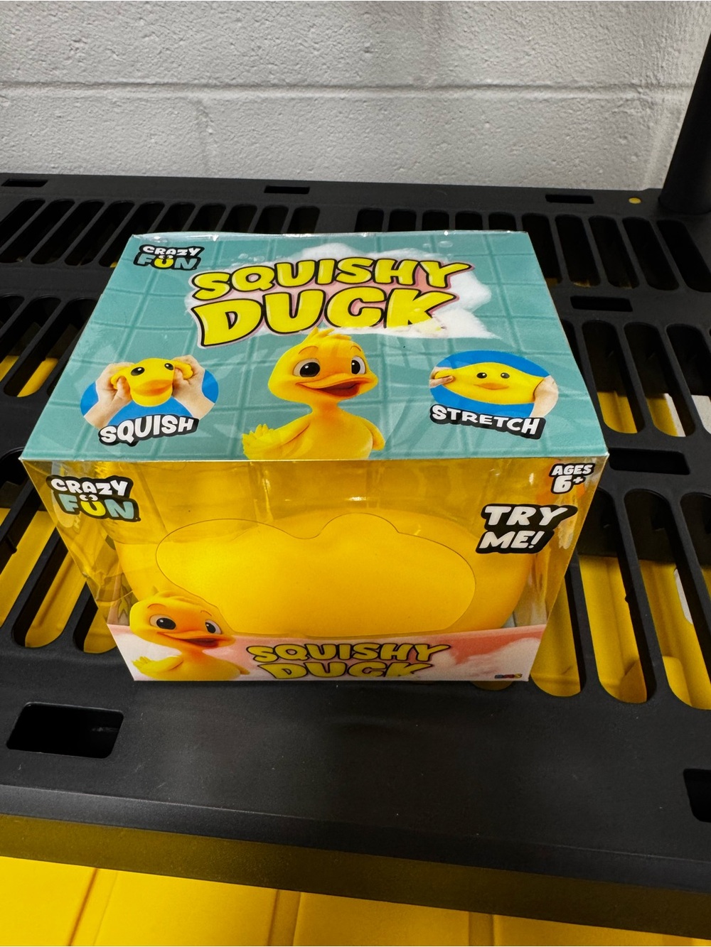Squishy Duck Sensory Toy - Yellow